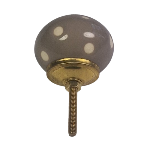 deurknop stip- beige