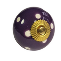 porseleinen kastknop polkadot