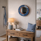 Vintage spiegel rond