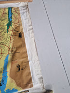 Vintage Landkaart Egypte -Israël
