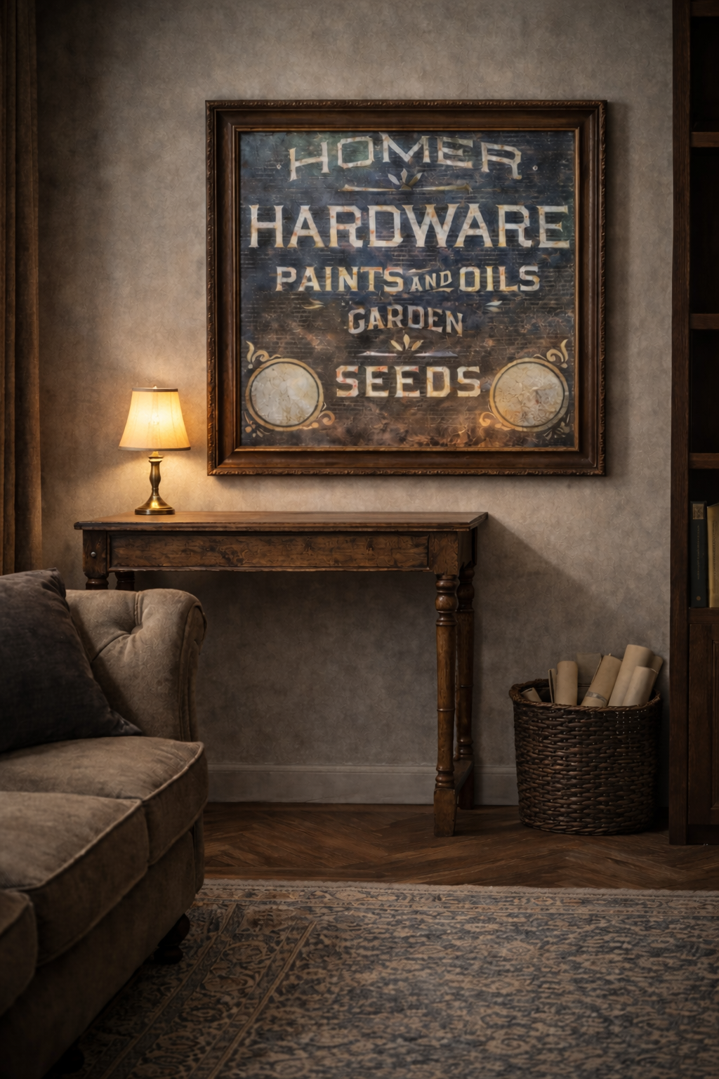 decoupage papier hardware