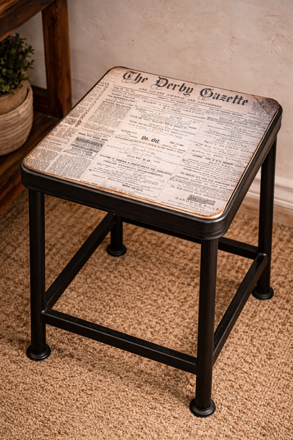 Decoupage papier the derby gazette