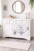 Decoupage-papier Hert-gewei