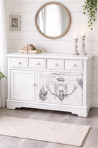 Decoupage-papier Hert-gewei