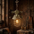 Industriële hanglamp.