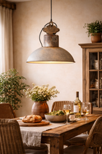 Vintage lampenkap, hanglamp