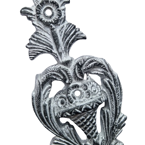 Wandkandelaar DAISY zilver antiek
