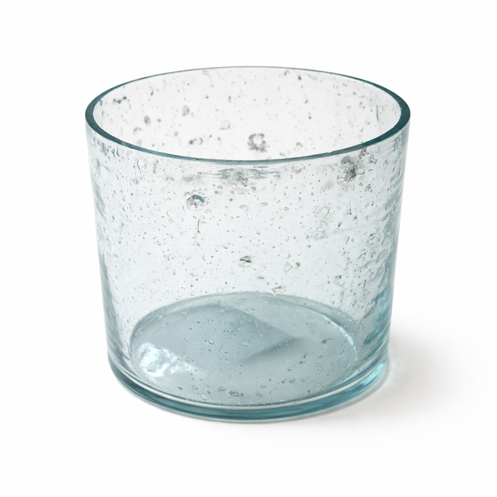 kaarsenhouder Jar- bubbelglas